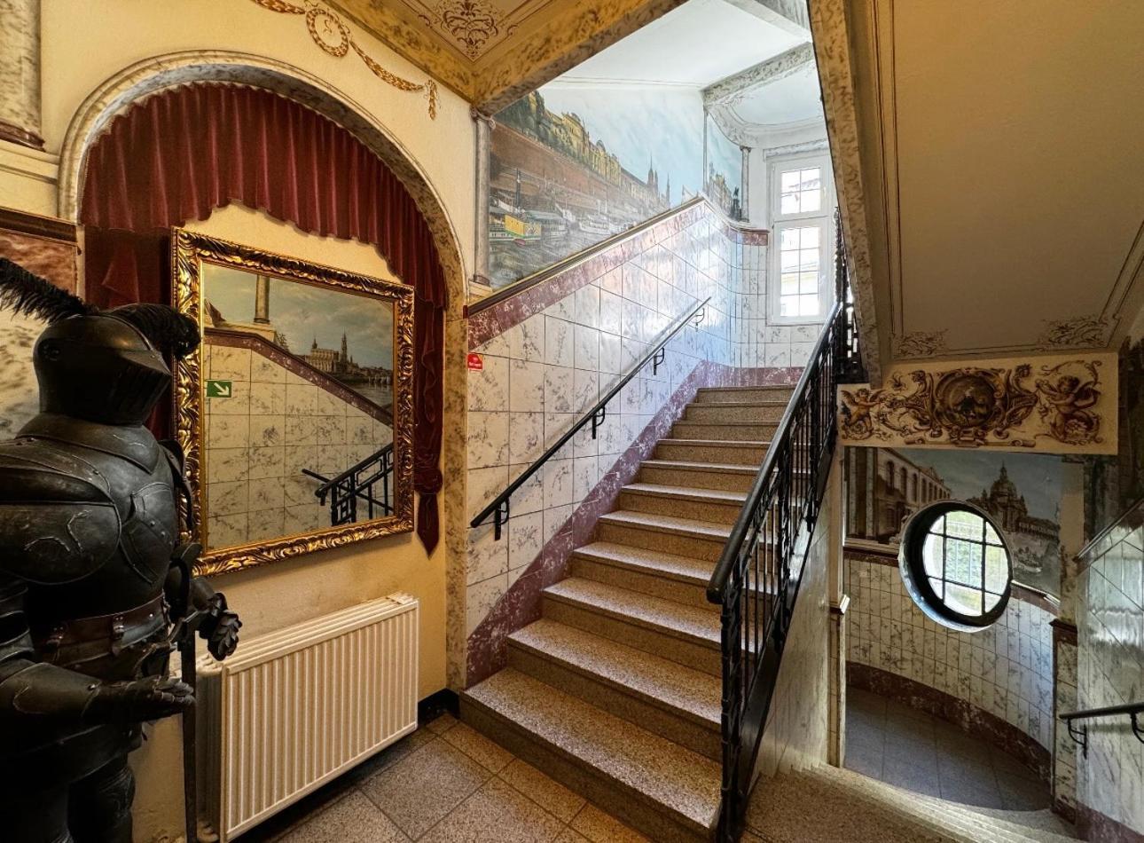 Hotel Zu Den Linden Drážďany Exteriér fotografie