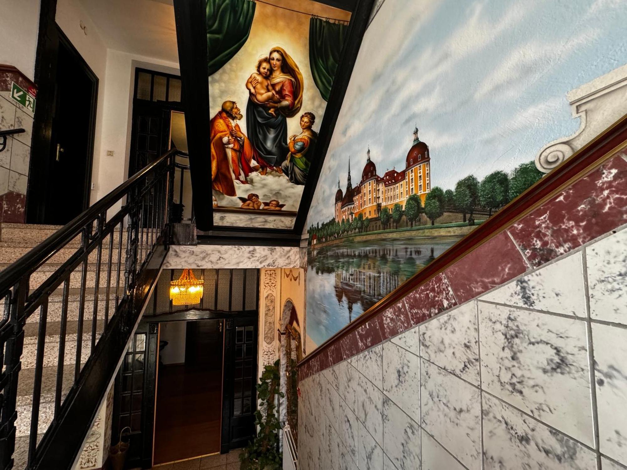 Hotel Zu Den Linden Drážďany Exteriér fotografie