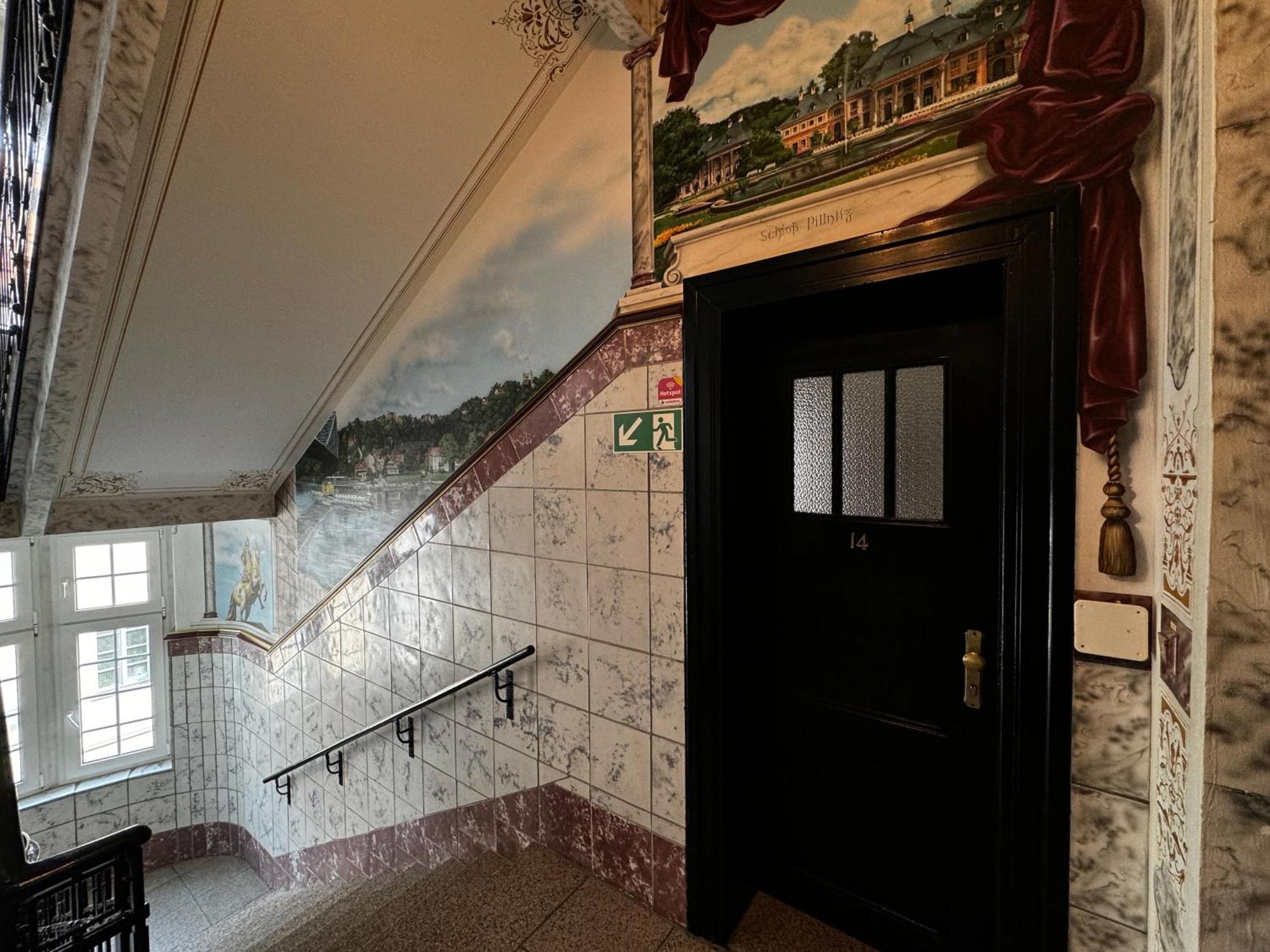 Hotel Zu Den Linden Drážďany Exteriér fotografie